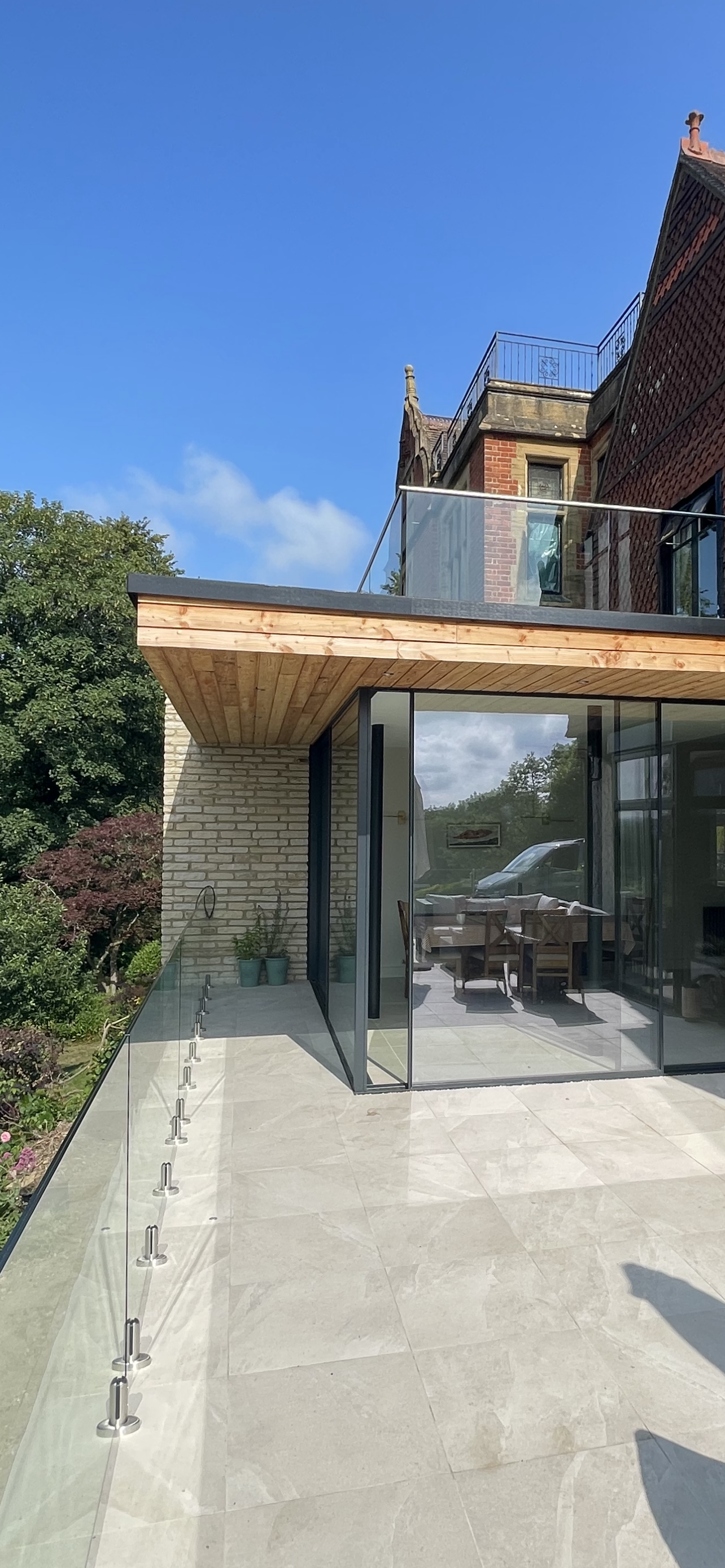 Modern Extension to Traditional House